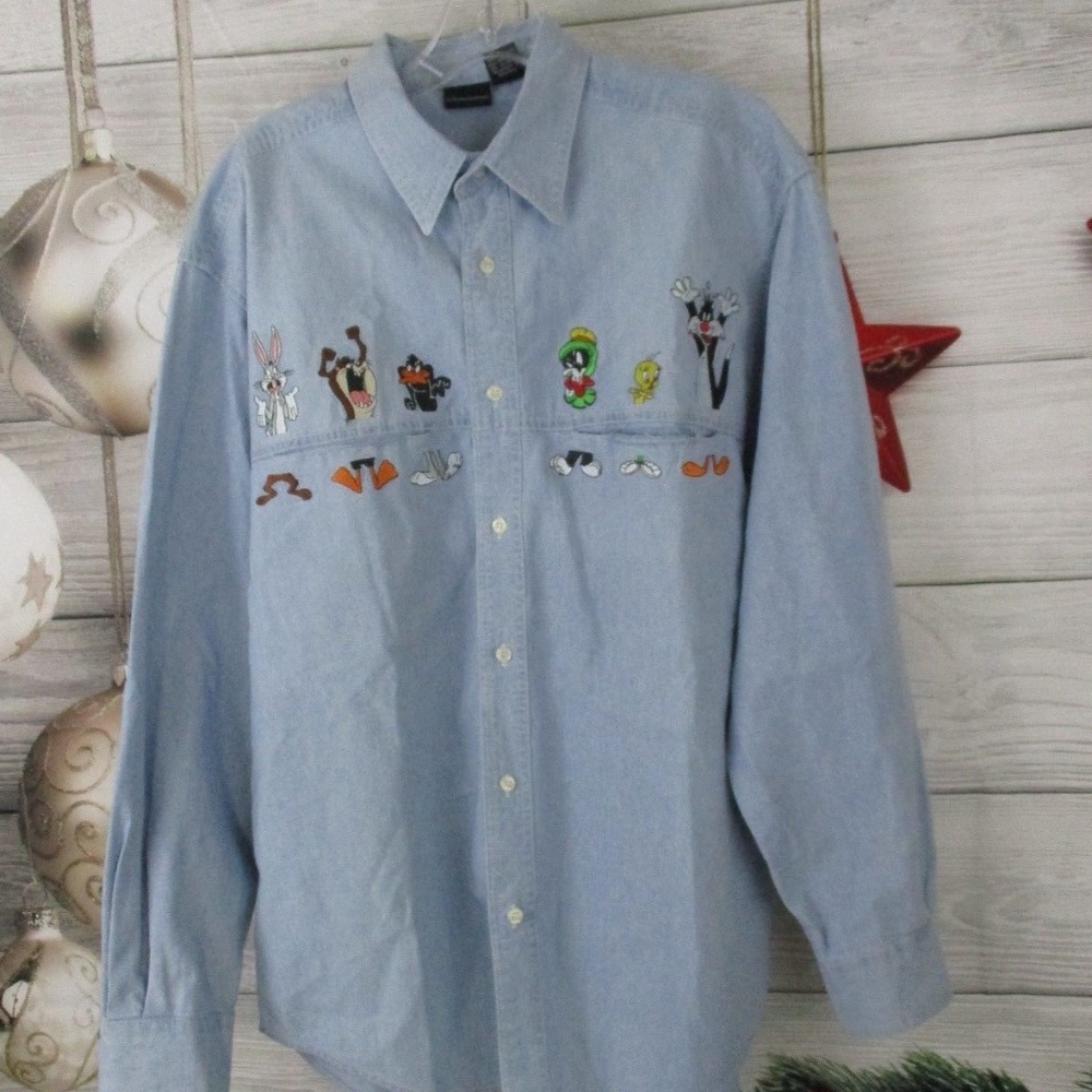 Vintage Warner Bros Studio Store Looney Tunes Deni
